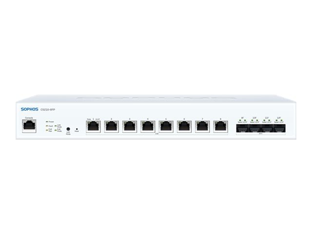 Sophos CS210-8FP - switch - 8 ports - managed - rack-mountable