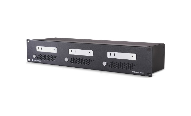 Macデスクトップ SONNET RACKMAC MINI Sonnet RackMac Mini - rack mounting chassis - 2U - RACK-MIN