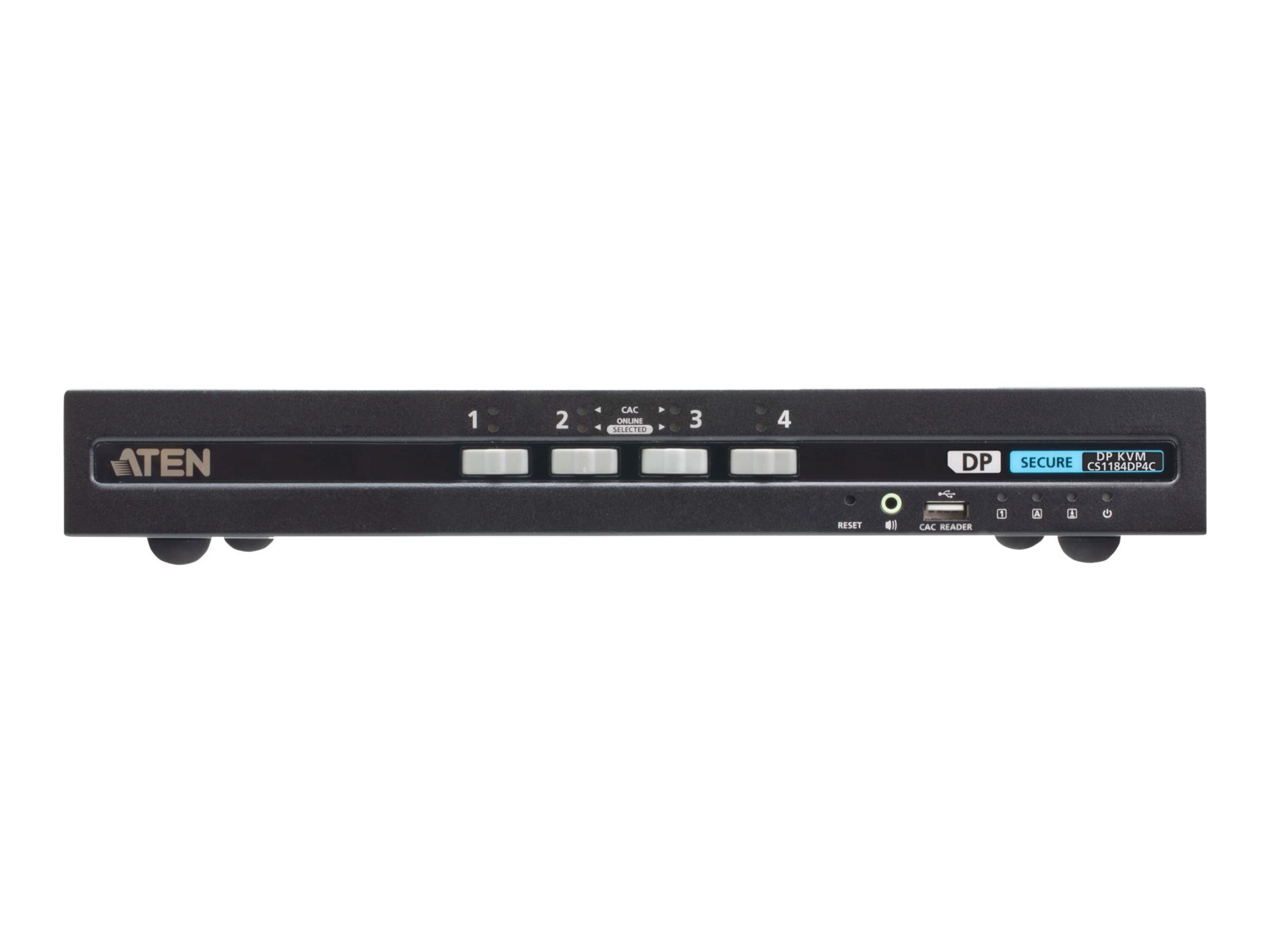 ATEN CS1184DP4C - KVM / audio switch - PSD PP v4.0 Compliant, Display Port,