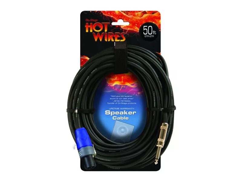 On-Stage speaker cable - 50 ft