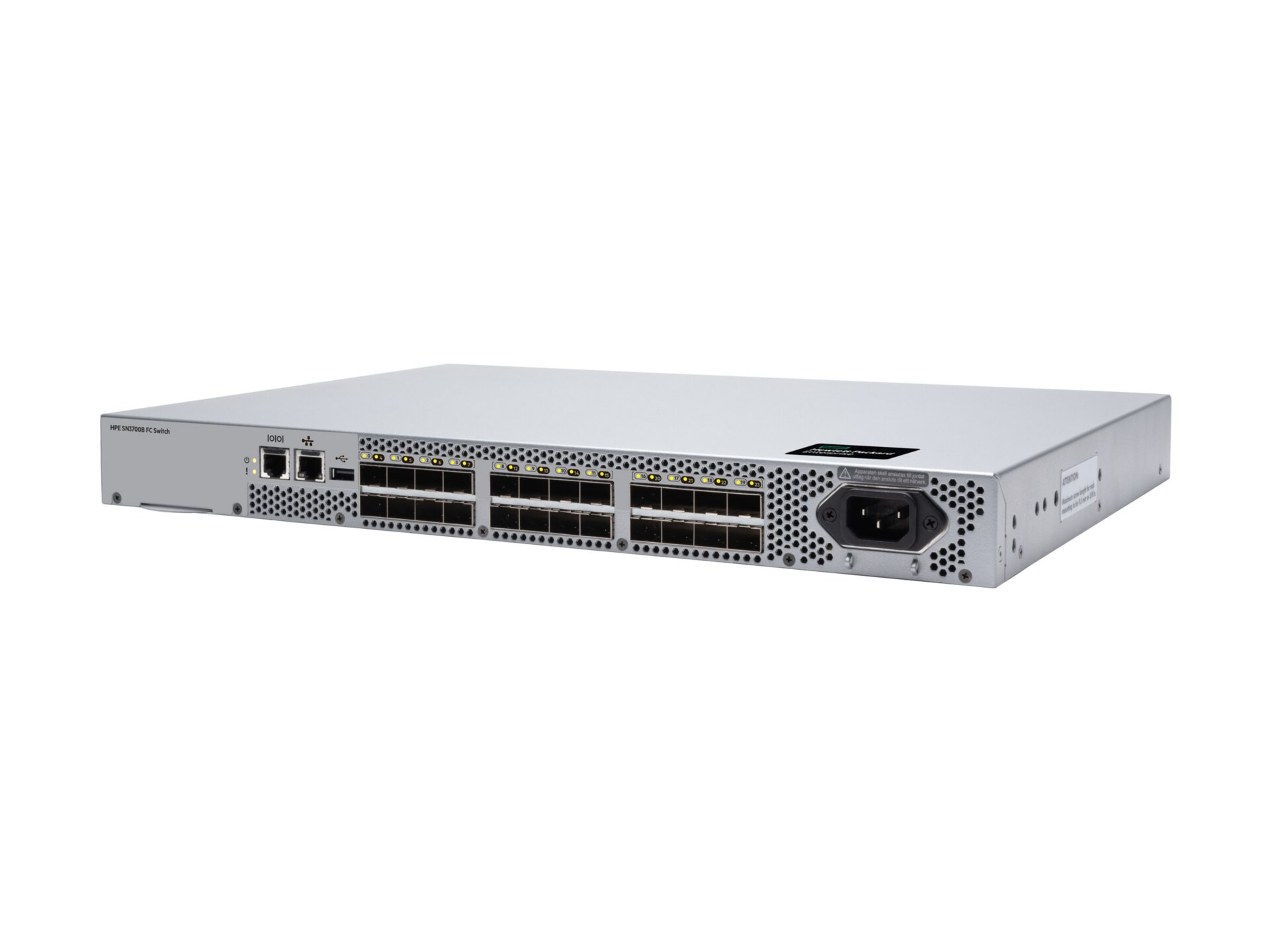 HPE SN3700B 64Gb 24/8 8-port 64Gb Short Wave SFP56 Switch - B-Series - swit