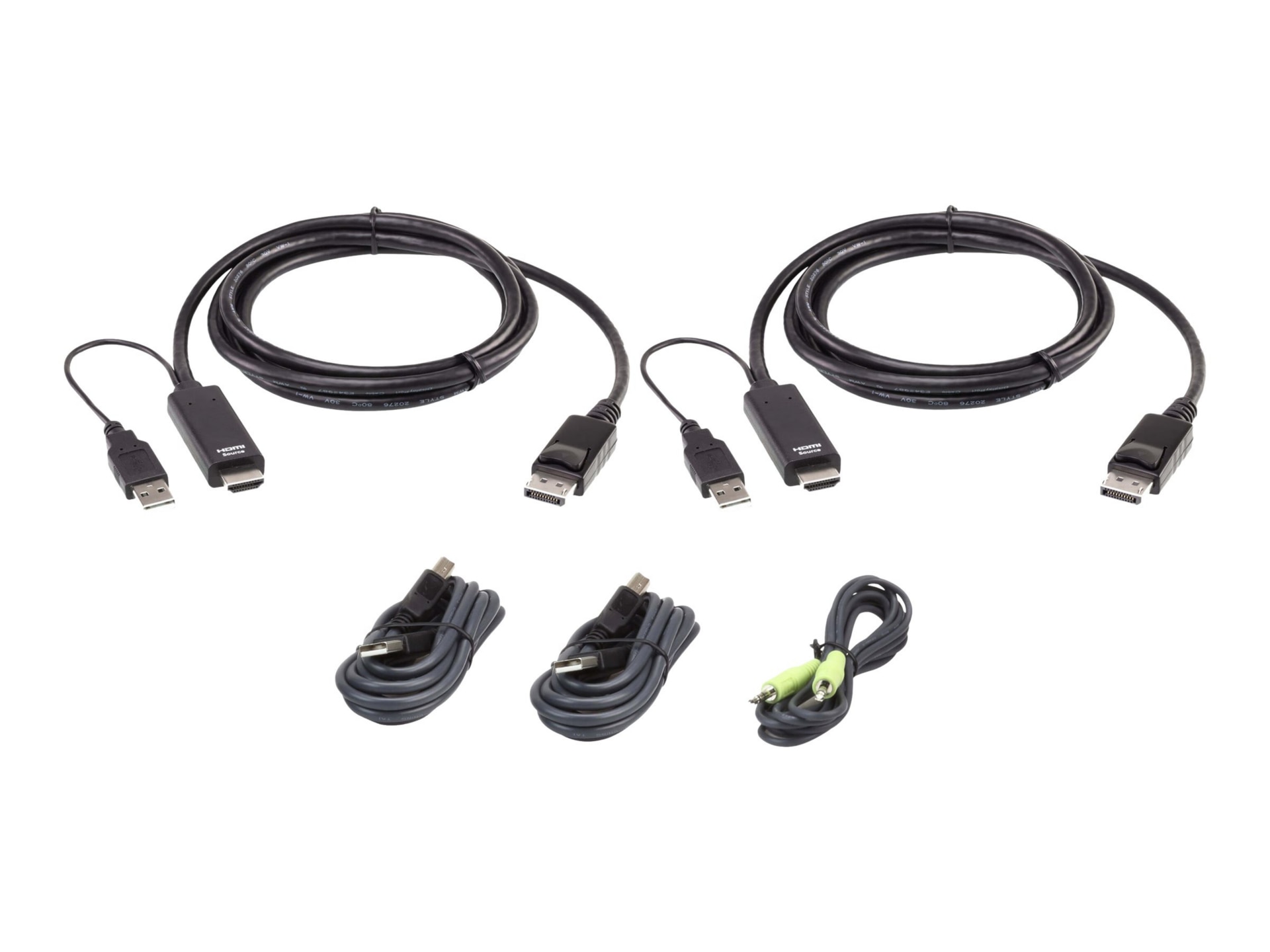 ATEN 2L-7D02UHDPX5 - video / audio / data cable kit