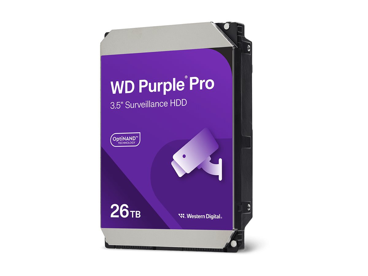 WD Purple Pro WD260PURP - hard drive - 26 TB - surveillance, smart video -