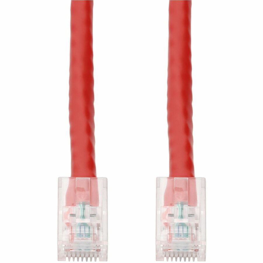 Proline 5ft Red CAT 6 PVC Ethernet Cable Non-Booted TAA RJ-45 M/M