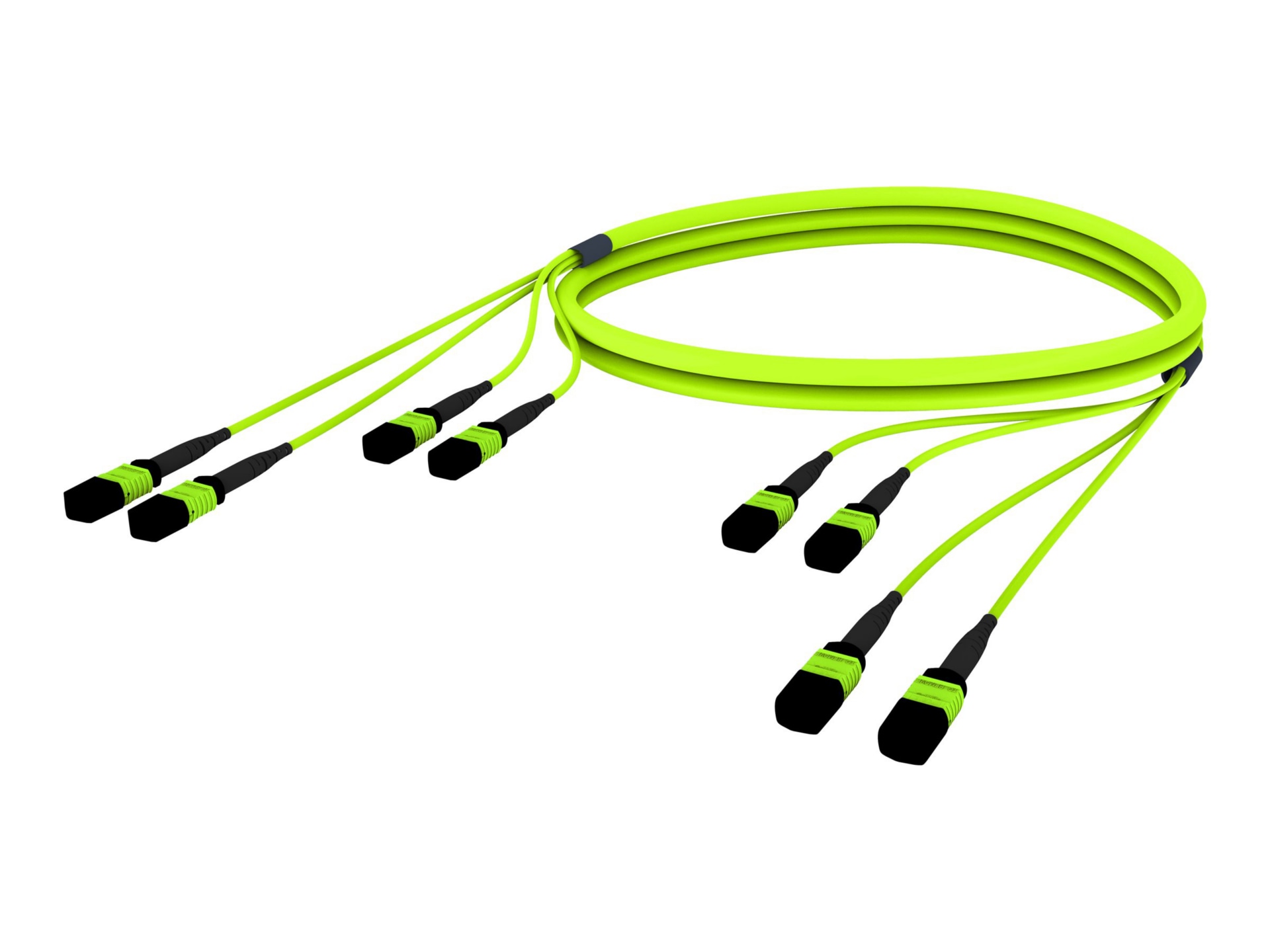 SYSTIMAX InstaPATCH 360 patch cable - 45.72 m - black, lime green