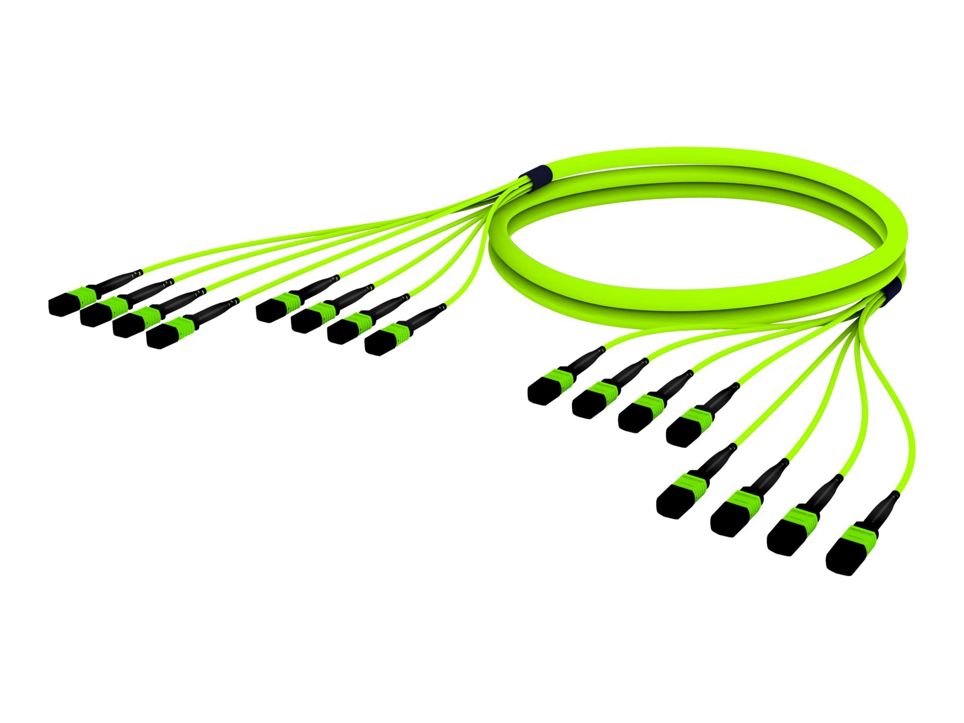 SYSTIMAX InstaPATCH 360 patch cable - 45.72 m - black, lime green