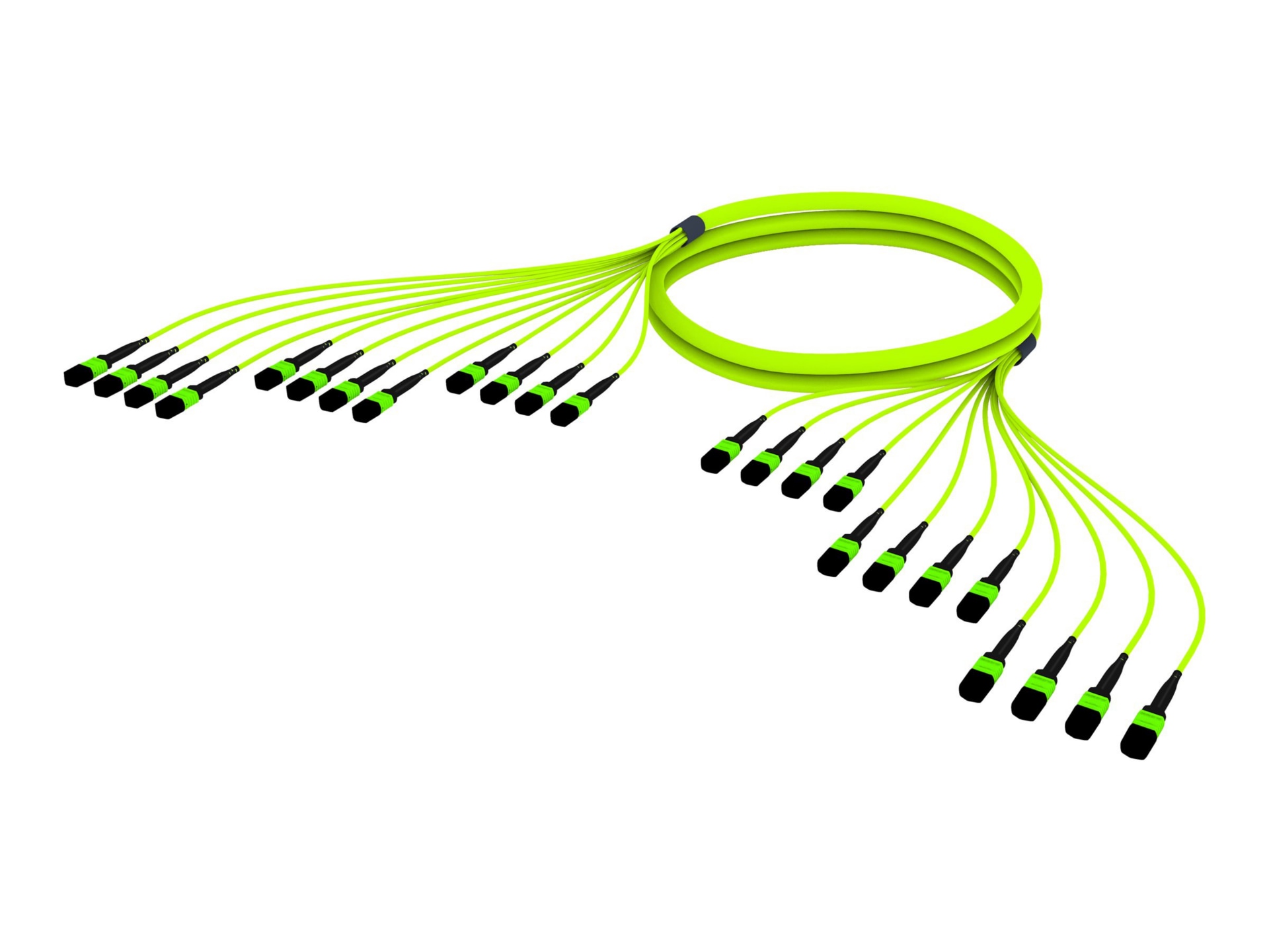 SYSTIMAX InstaPATCH 360 patch cable - 76.2 m - black, lime green