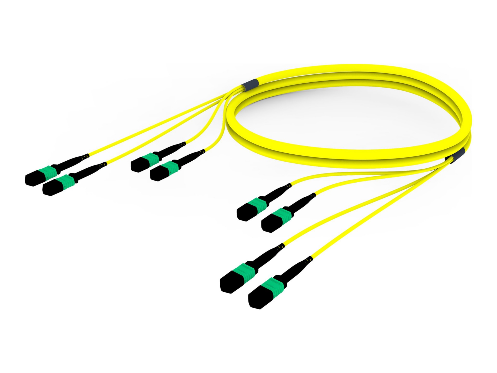 SYSTIMAX InstaPATCH 360 patch cable - 76.2 m - black, yellow, green