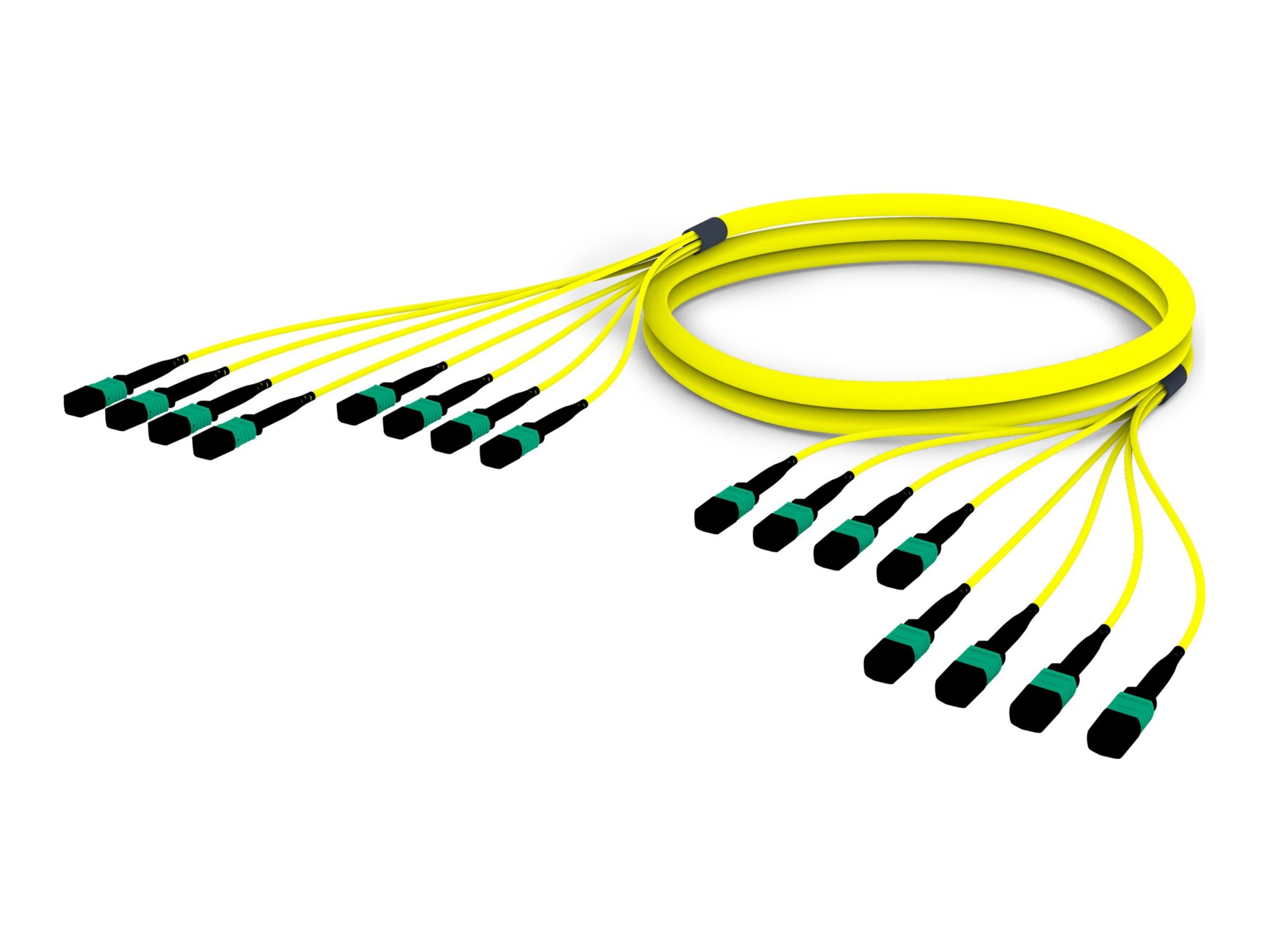 SYSTIMAX InstaPATCH 360 patch cable - 45.72 m - black, yellow, green