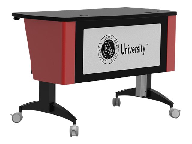 Spectrum Pivot Premier Workstation - sit/standing workstation - rectangular