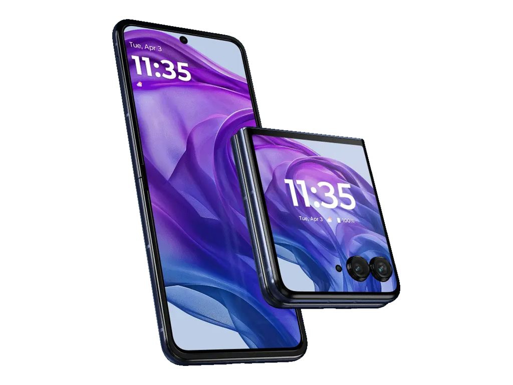 Motorola RAZR+ 2024 - midnight blue - 5G smartphone - 256 GB - GSM