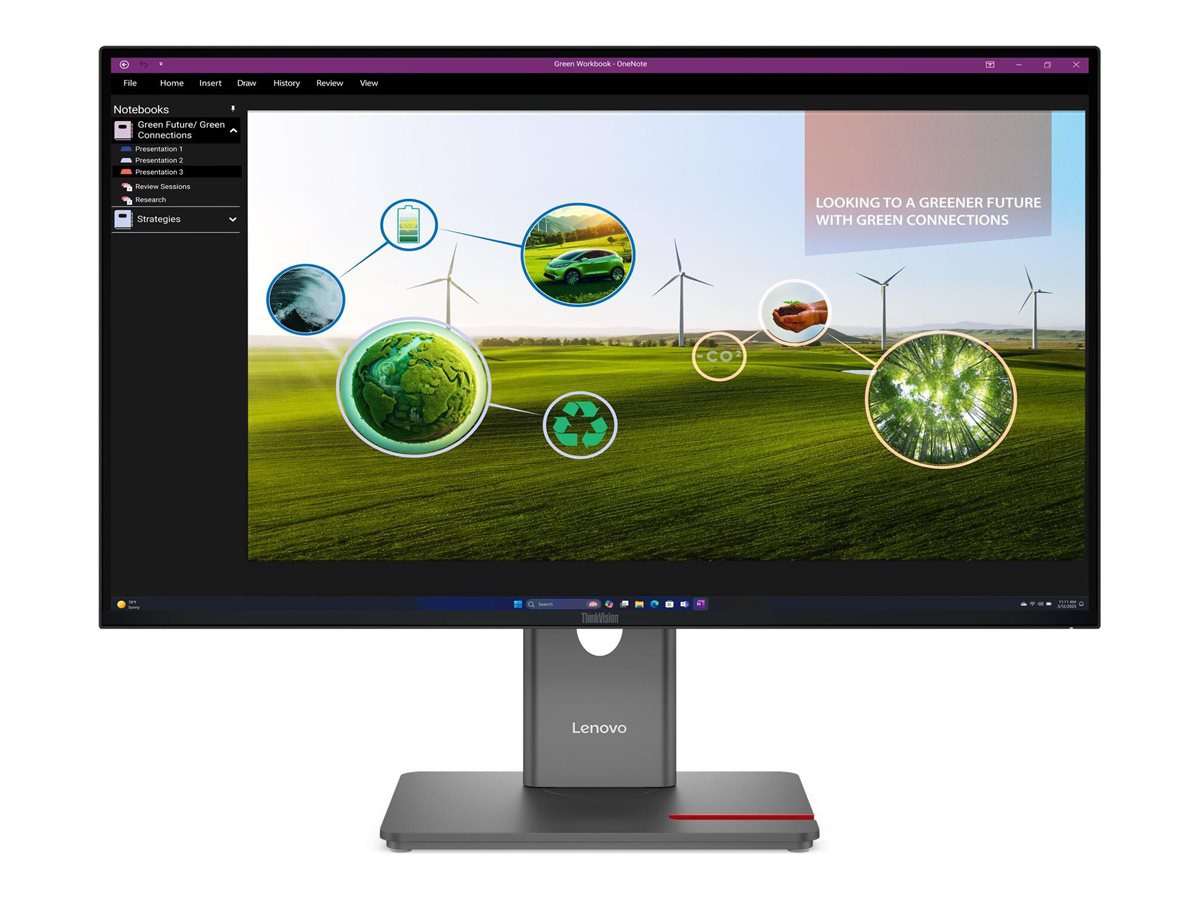 Lenovo ThinkVision P27Q-40 - LED monitor - QHD - 27" - HDR