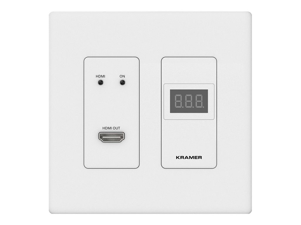 Kramer WP-DEC7 audio/video over IP decoder wallplate