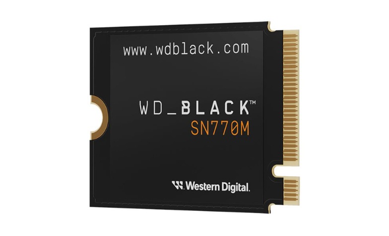 WD Black SN770M WDBDNH0010BBK-WRSN - SSD - 1 TB - PCIe 4.0 x4
