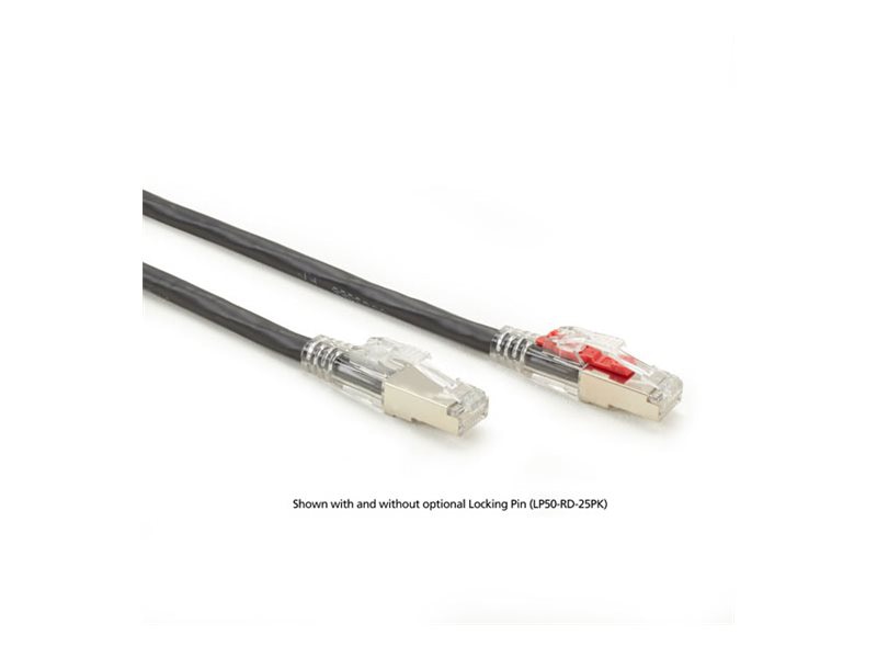 Black Box GigaTrue 3 patch cable - TAA Compliant - 35 ft - black