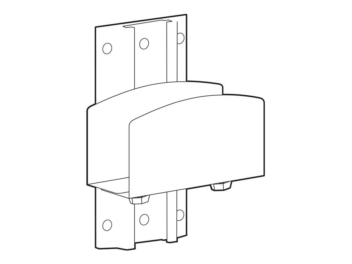 Ergotron LX Pro mounting kit - for CPU - medium - dark gray