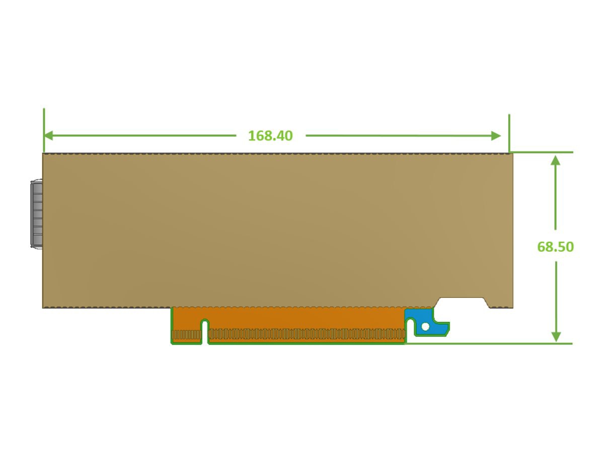 NVIDIA ConnectX-8 C8180 - network adapter - PCIe 6.0 x16 - 800Gb Infiniband