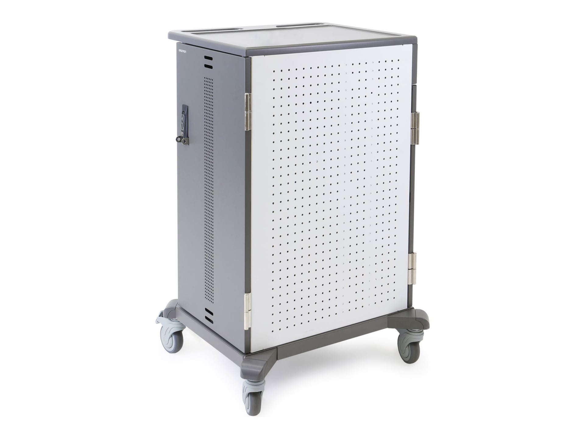 Ergotron YES24 Adjusta cart - pre-wired - for 24 tablets / 16 notebooks - w
