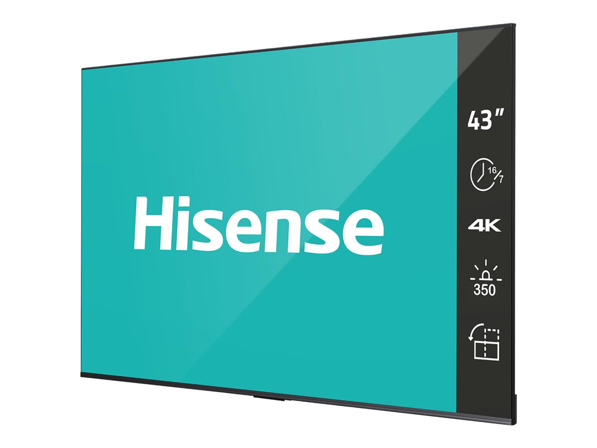 Hisense 43DP30FE DP30FE Series - 43" LED-backlit LCD display - 4K - for dig