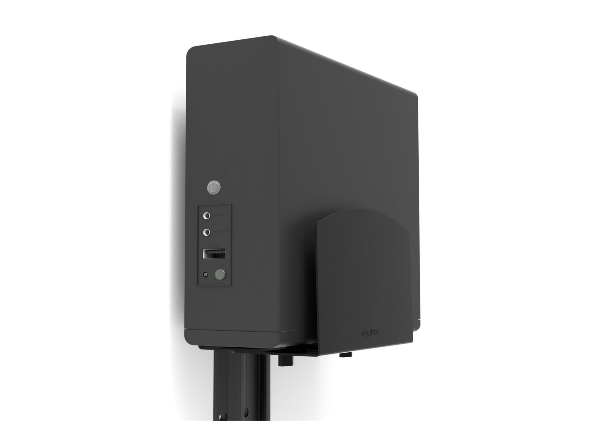 Ergotron LX Pro mounting kit - for PC case - medium - black