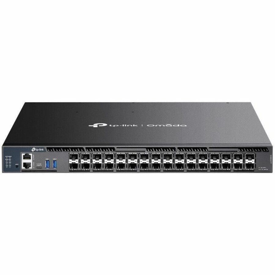 TP-Link Omada 26-Port 10G Stackable L3 Managed Aggregation Switch with 6 25