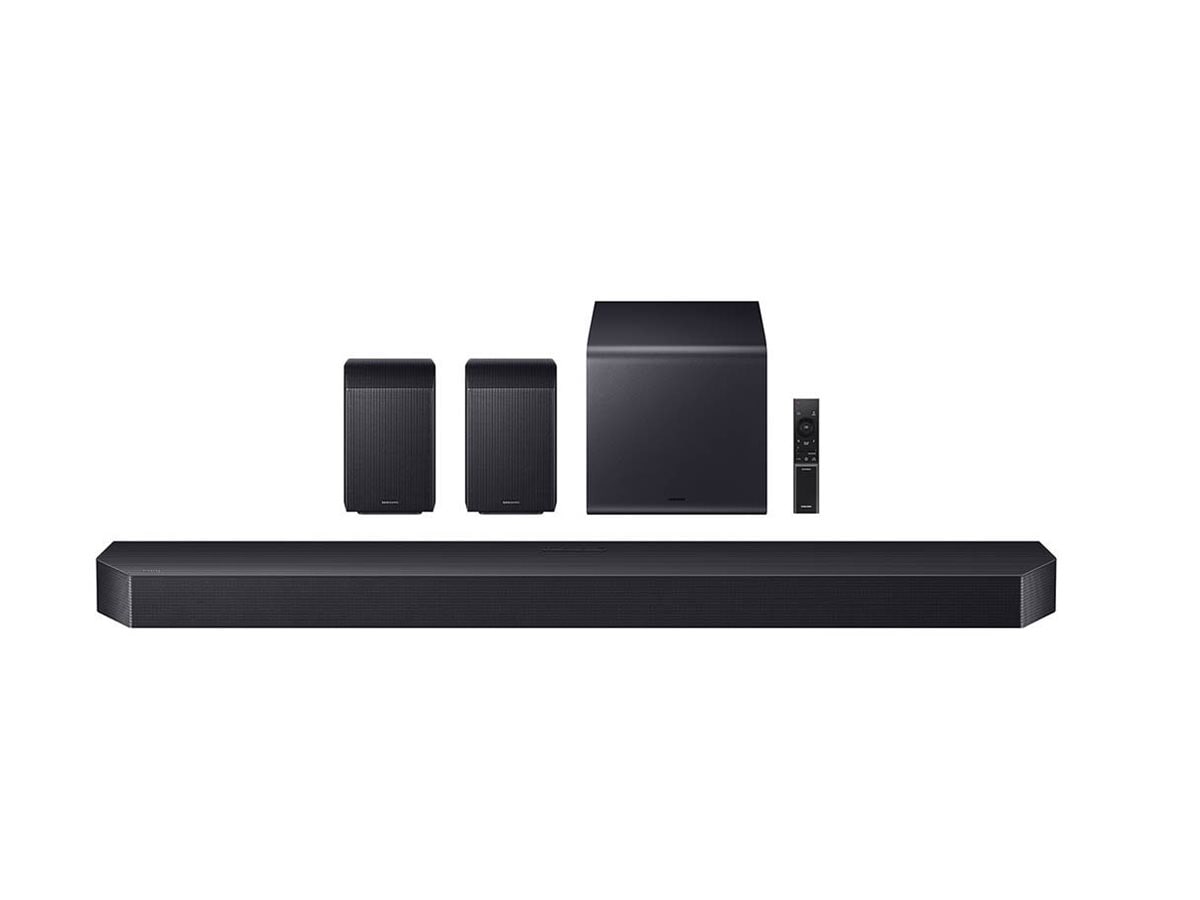 Samsung HW-Q990F - sound bar system - for home theater - wireless