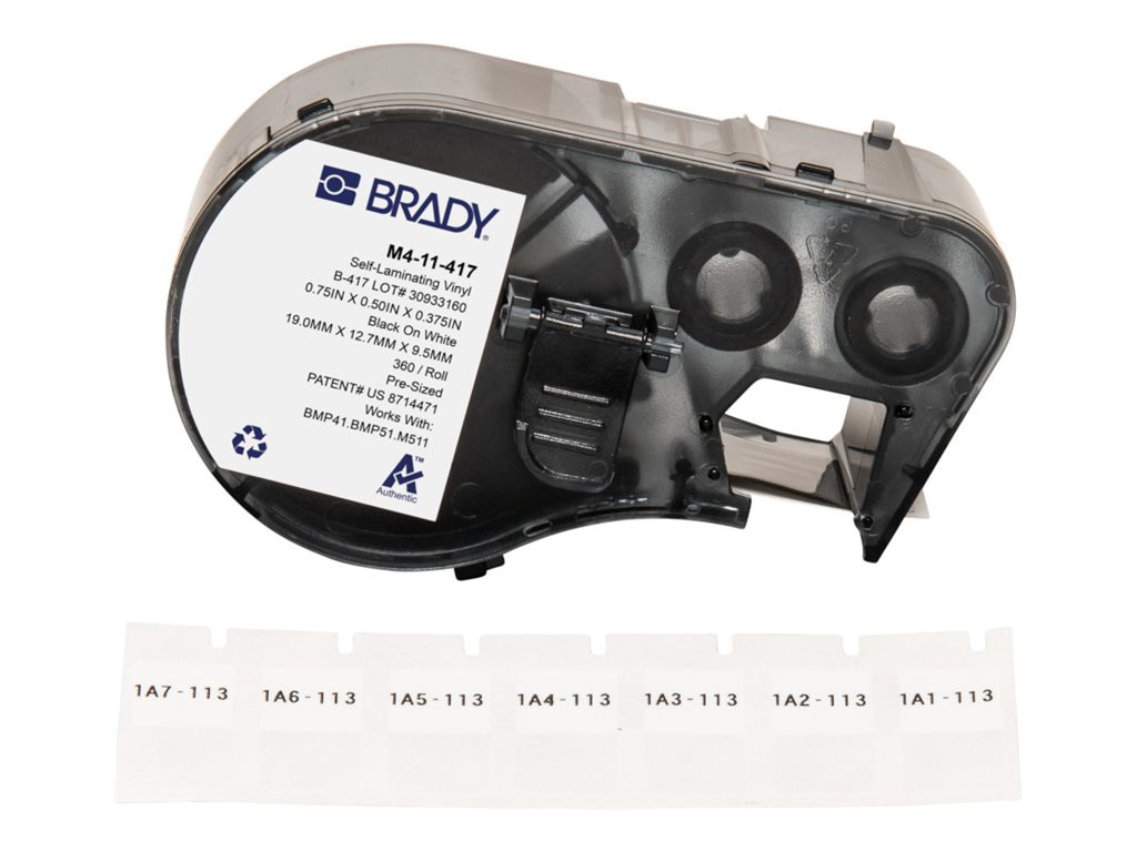 Brady - self-laminating labels - matte - 360 label(s) -