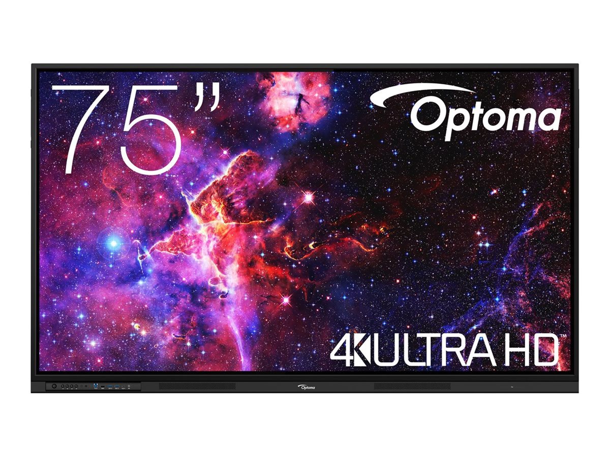 Optoma Creative Touch 3753RK 3-Series - 75" LED-backlit LCD display - 4K -