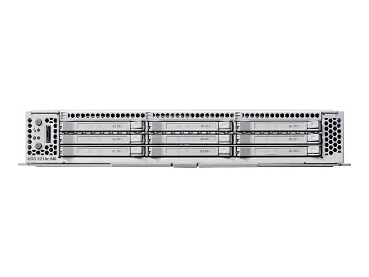 Cisco UCS X210c M8 - compute node no CPU - 0 GB - no HDD