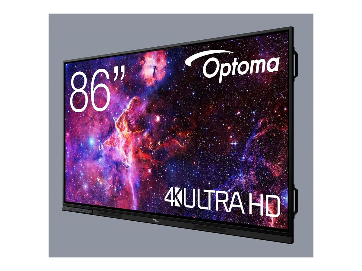 Optoma Creative Touch 3863RK 3-Series - 86" LED-backlit LCD display - 4K -
