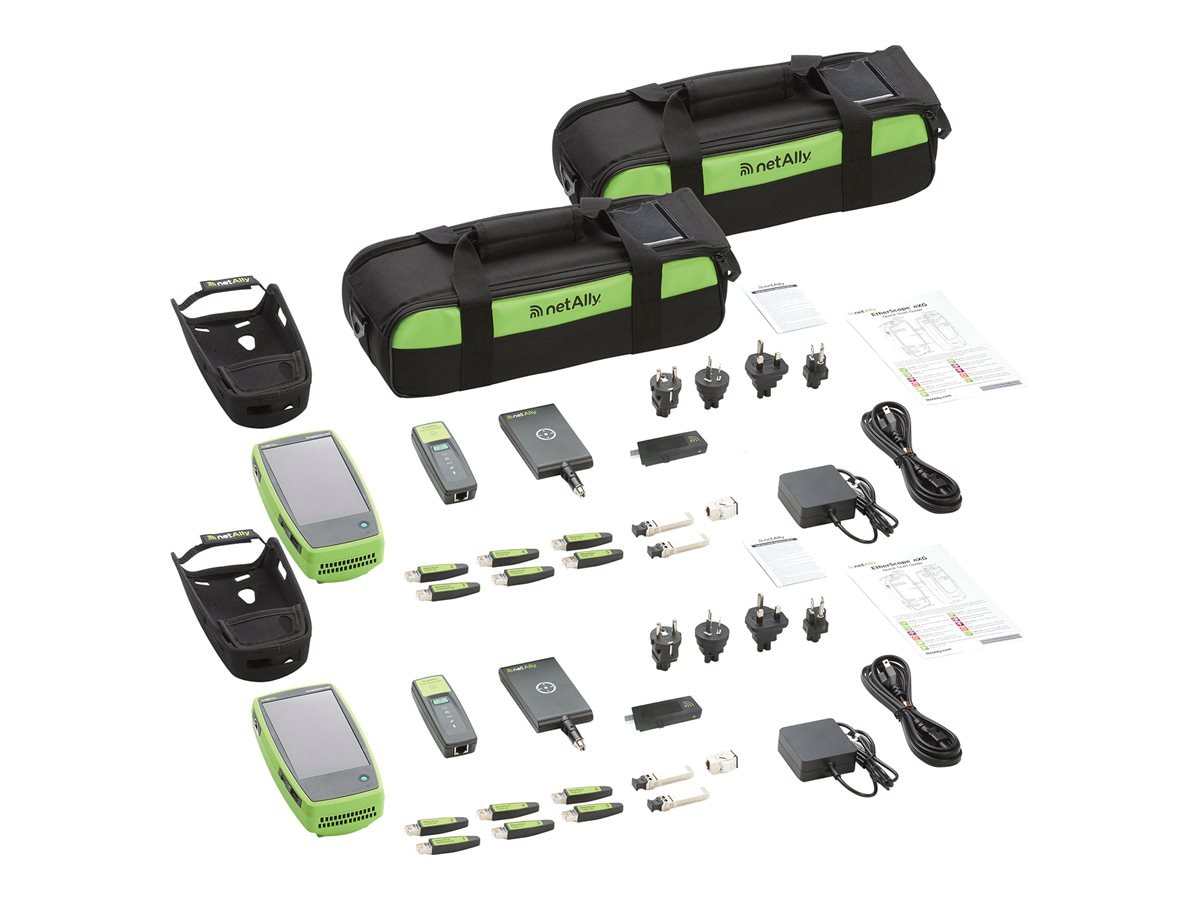 NetAlly EtherScope nXG Portable Network Expert Professional Kit - network t