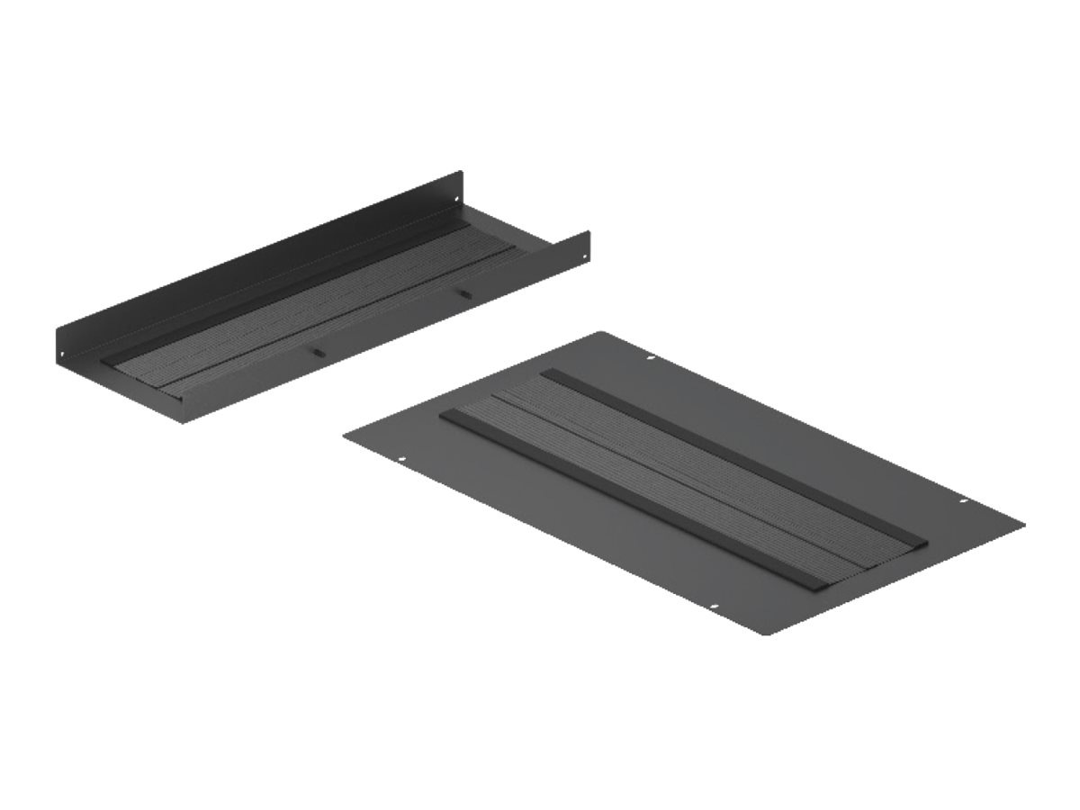 Great Lakes ES Series - rack brush panel - cabinet width 24", cabinet depth