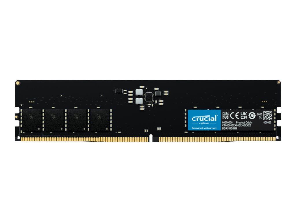 Crucial - DDR5 - module - 64 GB - DIMM 288-pin / PC5-44800 - unbuffered