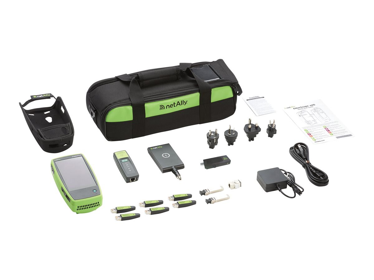 NetAlly EtherScope nXG Portable Network Expert Professional Kit - network t