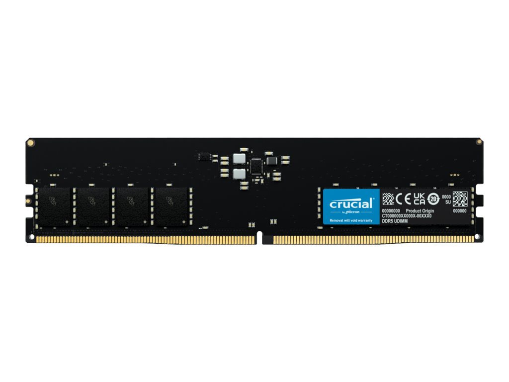 Crucial - DDR5 - module - 64 GB - DIMM 288-pin / PC5-44800 - unbuffered