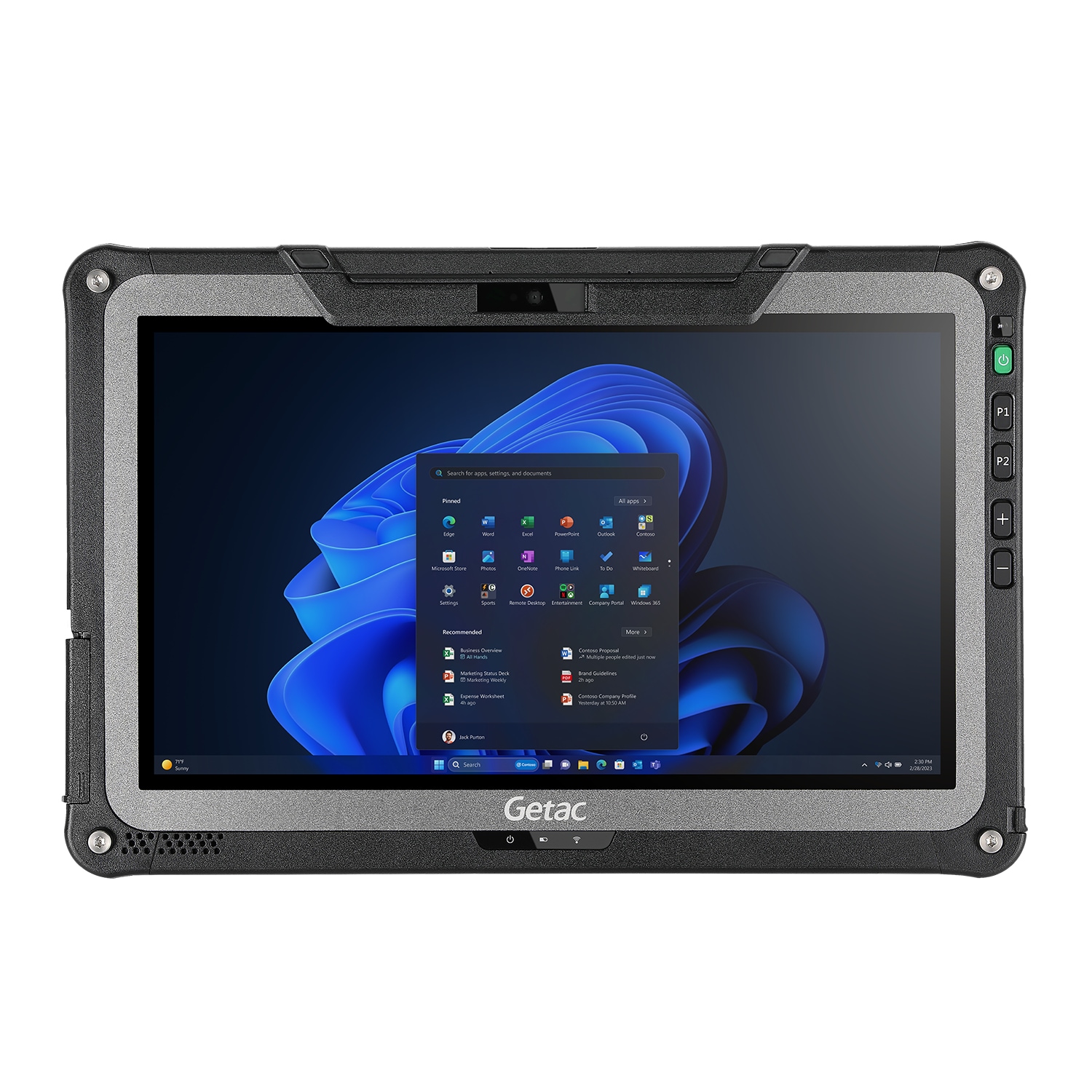 Getac F110 G7 - 11.6" - Intel Core i5 - 1335U - 16 GB RAM - 512 GB SSD