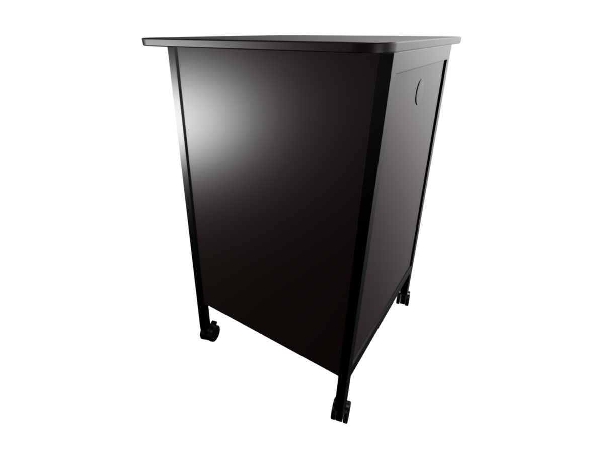 Spectrum Aspire Workstation - lectern - square - black