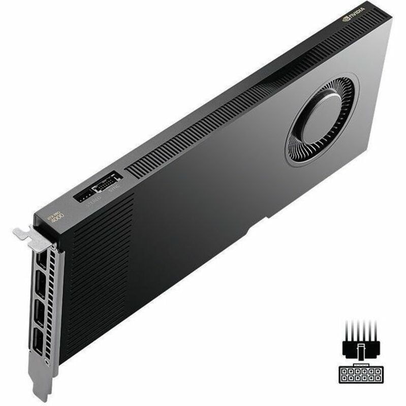 PNY NVIDIA RTX PRO 4000 Graphic Card - 24 GB GDDR7 - Full-height