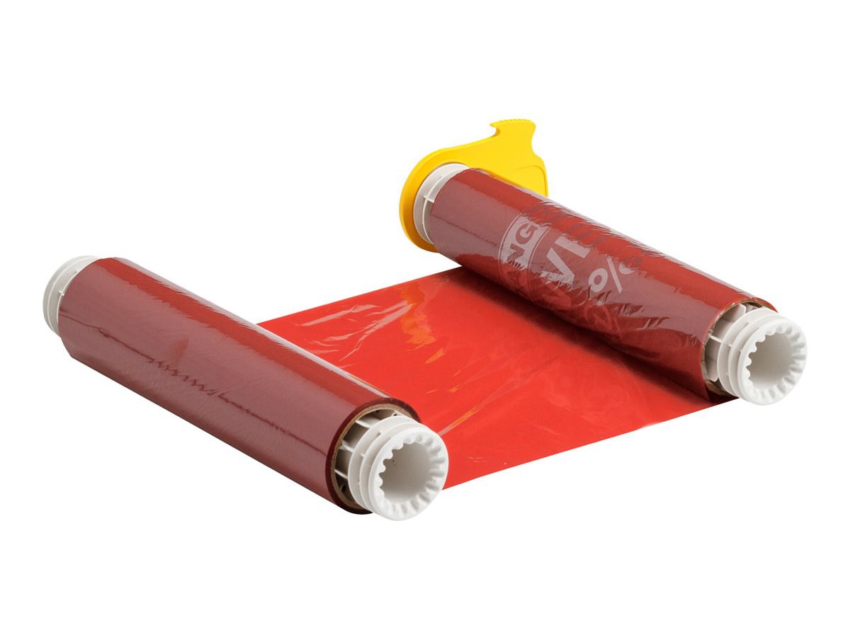 Brady - red - print ribbon cassette