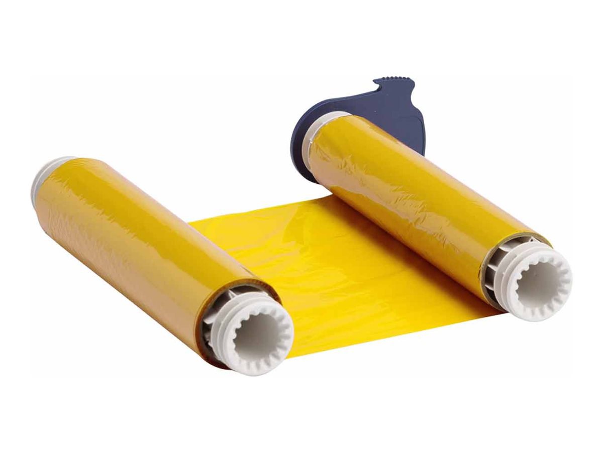 Brady R10000 Series - yellow - high-heat scratch and solvent resistant ribb