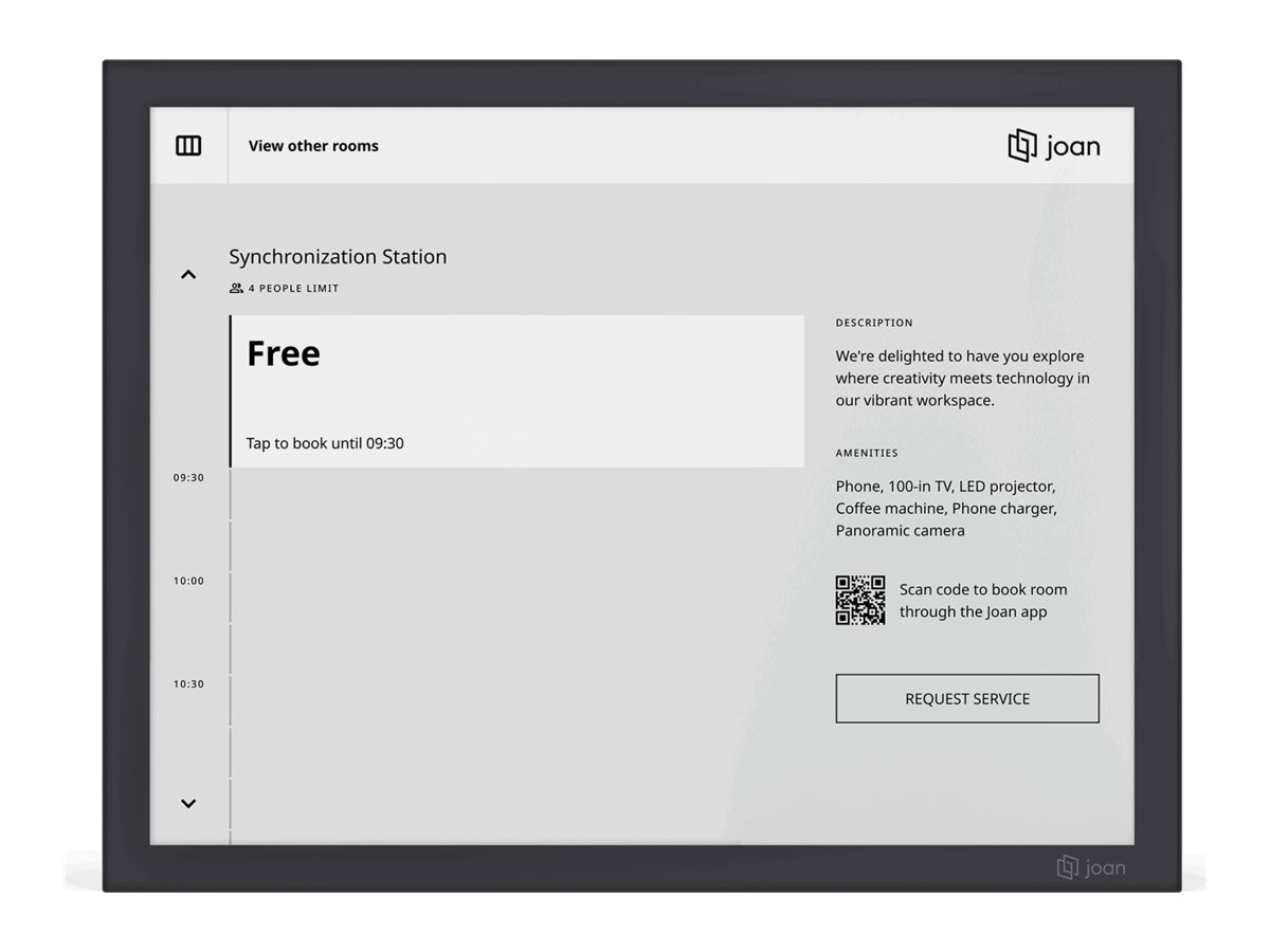 JOAN 13 Pro - room manager - 802.11a/b/g/n, Bluetooth 5.0 - graphite black