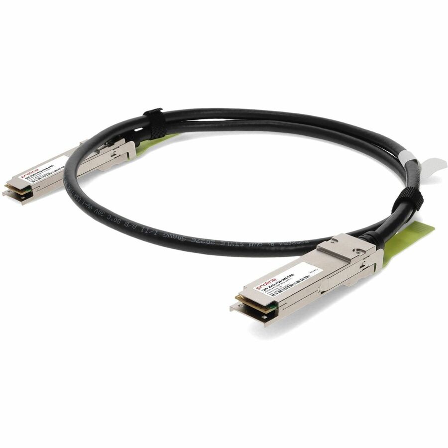 Proline MSA and TAA 200GBase-CU QSFP56 to QSFP56 Direct Attach Cable (Passi