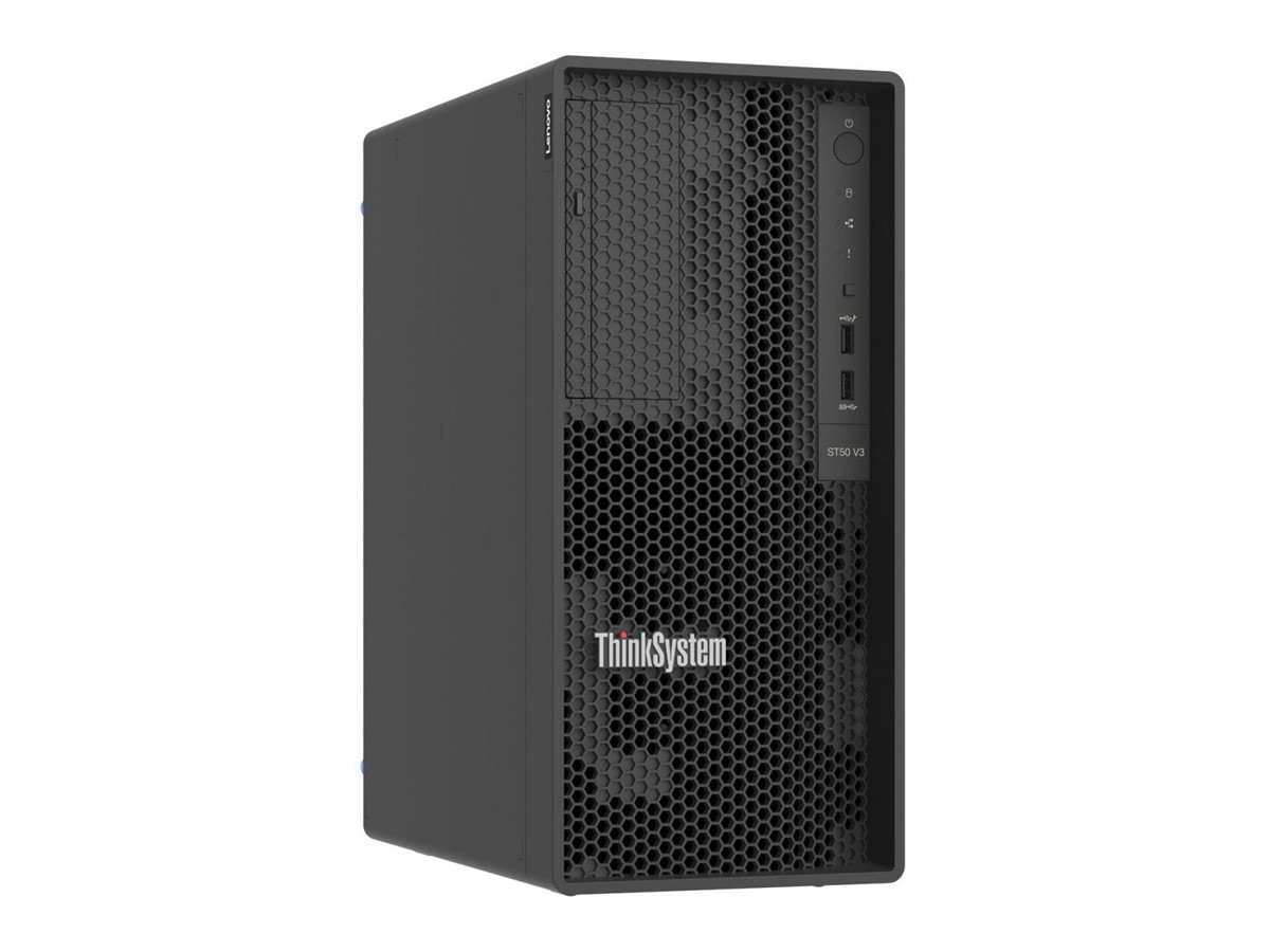 Lenovo ThinkSystem ST50 V3 - tower Xeon E-2488 3.2 GHz - 16 GB - no HDD