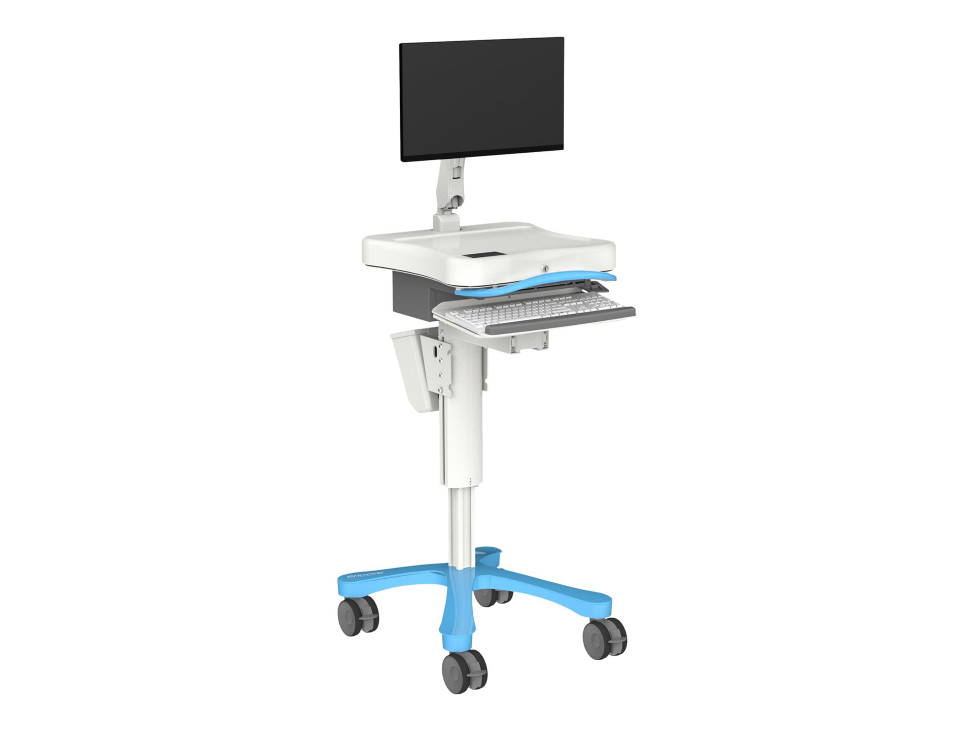 Enovate Medical Encore cart - for LCD display / keyboard / mouse / CPU - Mo