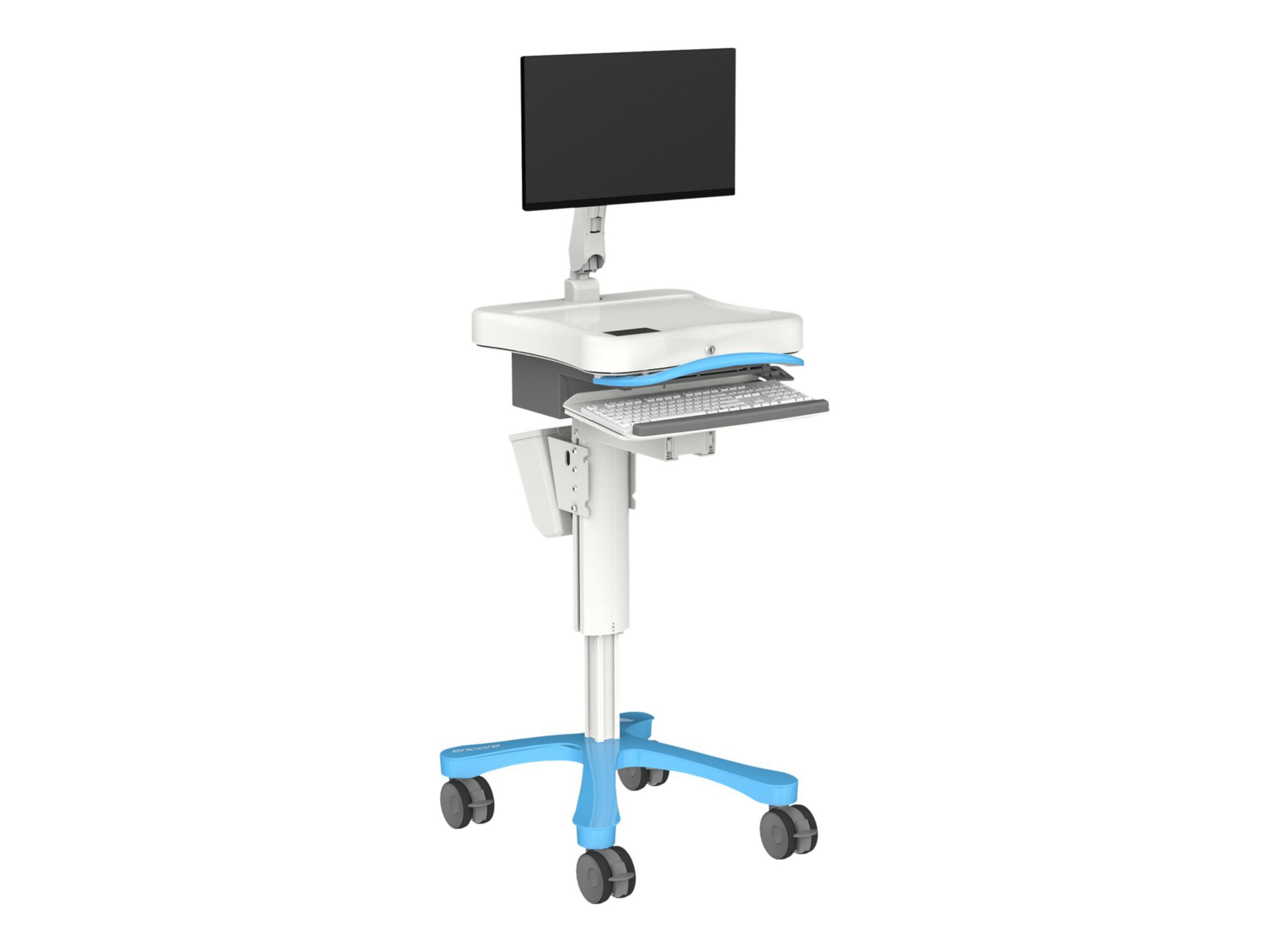 Enovate Medical Encore cart - for LCD display / keyboard / mouse / CPU - Mo