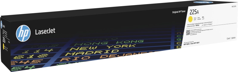 HP 225A Original Standard Yield Laser Toner Cartridge - Yellow Pack