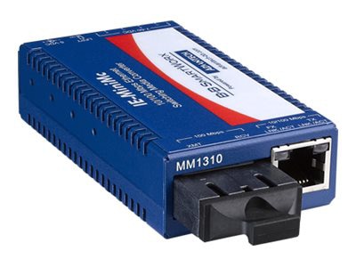 Advantech IMC-350I series IMC-350I-SE-B - fiber media converter - 10Mb LAN,