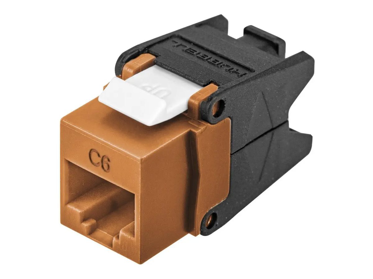 Hubbell NEXTSPEED modular insert - with cobra-lock terminati