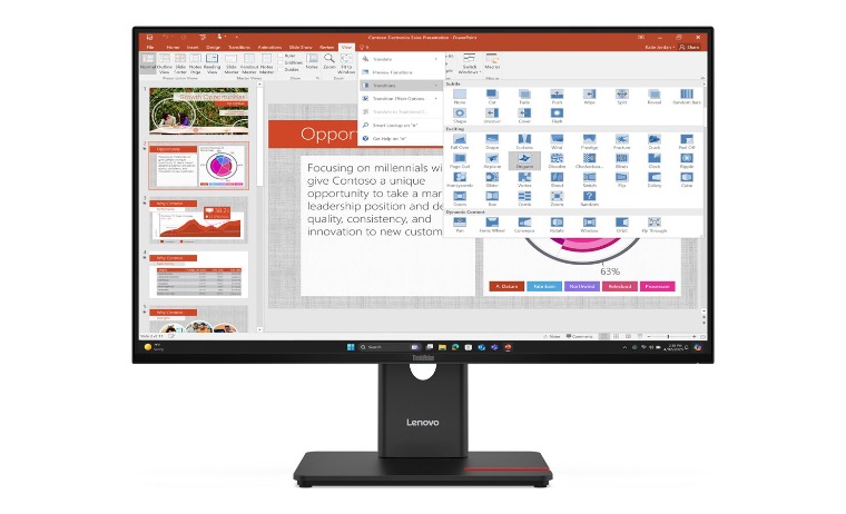 Lenovo ThinkVision T27-40 - LED monitor - Full HD (1080p) - 27