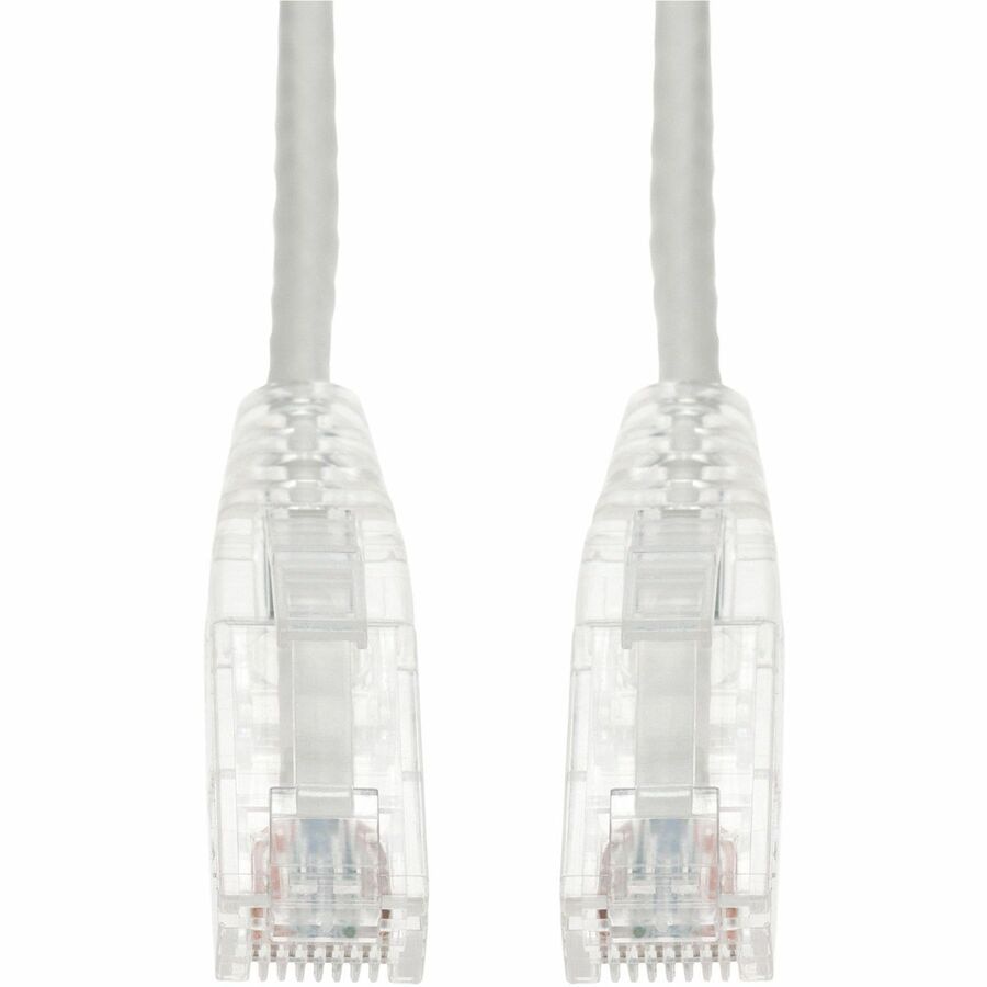 PROLINE Cat6 Slim PVC Cable - 38 Ft - White - High Speed - Flexible Design